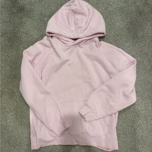 Light Pink ninth hall Hooded Sweatshirt with Subtle Monogram